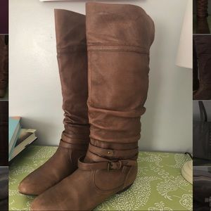 STEVE MADDEN Strappy Boots